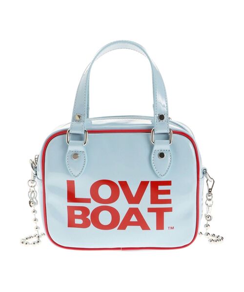 jouetie(ジュエティ)の「LOVE BOAT ミニマムボストン【コラボ】(ボストンバッグ・レディース・ブラック/ブルー/クリア・FREE)」の20枚目の写真