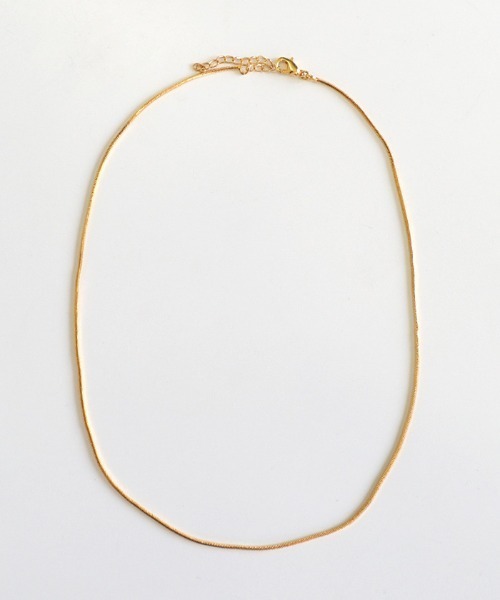 select MOCA（セレクトモカ）の「【ZOZO限定】スネークチェーンネックレス（ネックレス・レディース・シルバー/ゴールド・FREE）」の17枚目の写真