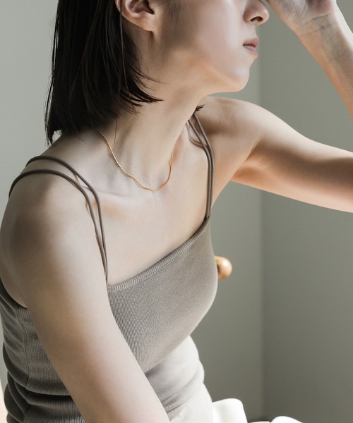 select MOCA（セレクトモカ）の「【ZOZO限定】スネークチェーンネックレス（ネックレス・レディース・シルバー/ゴールド・FREE）」の7枚目の写真