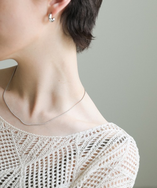 select MOCA（セレクトモカ）の「【ZOZO限定】スネークチェーンネックレス（ネックレス・レディース・シルバー/ゴールド・FREE）」の13枚目の写真