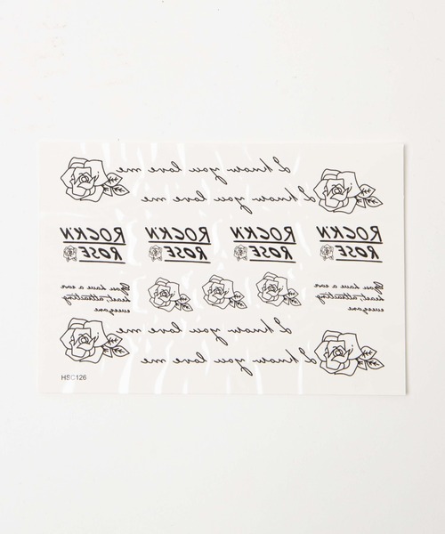 WEGO（ウィゴー）の「WEGO/セットタトゥーシール（ステッカー/テープ・レディース・その他3/その他1/その他4/その他5/その他2/その他9/その他6/その他8/その他7・FREE）」の10枚目の写真