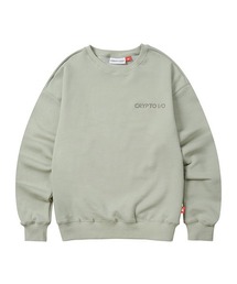 【CRYPTOIO 】BS エッセンシャル オーバーフィット クルーネック / CRYPTOIO BS ESSENTIAL OVER FIT CREW NECK