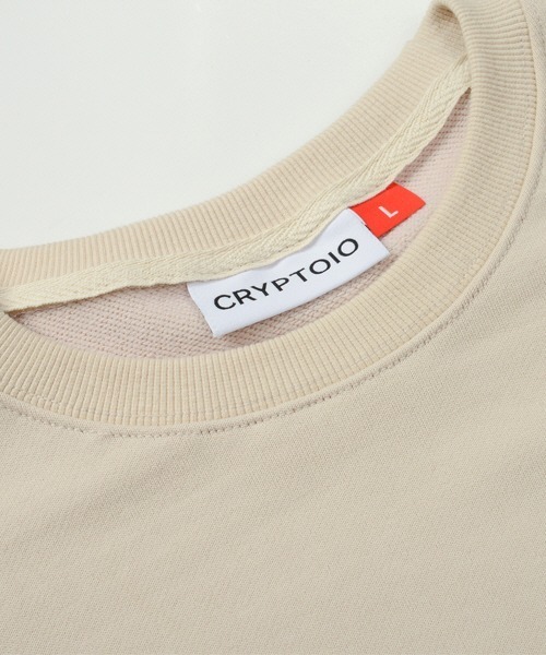 CRYPTOIO(クリプトアイオ)の「【CRYPTOIO 】BS エッセンシャル オーバーフィット クルーネック / CRYPTOIO BS ESSENTIAL OVER FIT CREW NECK(スウェット・メンズ・ブラック/クリーム/セージグリーン・MEDIUM/LARGE/X-LARGE)」の11枚目の写真