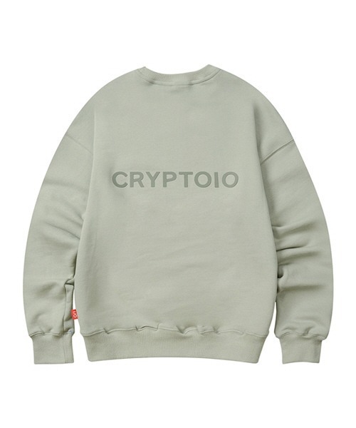 CRYPTOIO(クリプトアイオ)の「【CRYPTOIO 】BS エッセンシャル オーバーフィット クルーネック / CRYPTOIO BS ESSENTIAL OVER FIT CREW NECK(スウェット・メンズ・ブラック/クリーム/セージグリーン・MEDIUM/LARGE/X-LARGE)」の15枚目の写真