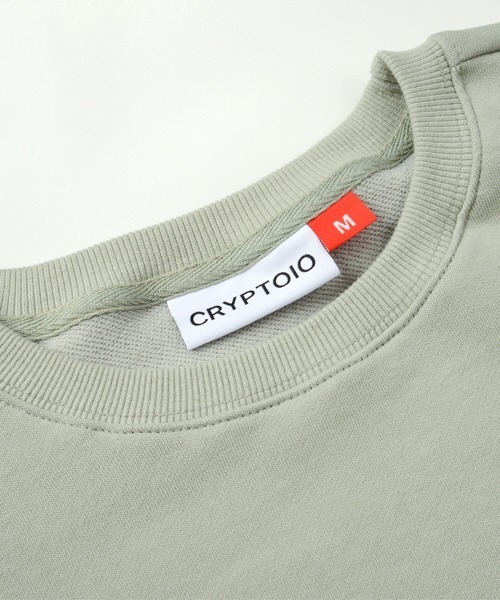 CRYPTOIO(クリプトアイオ)の「【CRYPTOIO 】BS エッセンシャル オーバーフィット クルーネック / CRYPTOIO BS ESSENTIAL OVER FIT CREW NECK(スウェット・メンズ・ブラック/クリーム/セージグリーン・MEDIUM/LARGE/X-LARGE)」の16枚目の写真