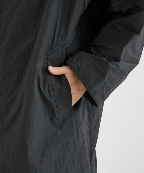 AFTERHOURS(アフターアワーズ)の「【AFTERHOURS / アフターアワーズ】BALMACAAN COAT/バルマカンコート(ステンカラーコート・メンズ・ダークグレー/ブラウン・3)」の19枚目の写真