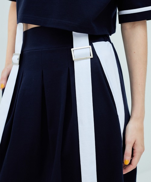 casane（カサネ）の「セパレートラインカットワンピース（ワンピース・レディース・グレー/ネイビー・FREE）」の19枚目の写真