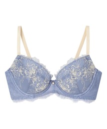 AMPHI（アンフィ）の「AMPHI｢すっきり着やせブラ｡#BRAsh UP｣花柄×エンブロイダリーレース　ブラジャー　D-Ecup（ブラジャー）」