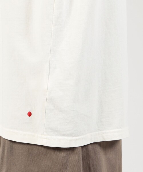 TOMORROWLAND (トゥモローランド)の「OLA CANVAS SINGLE FIN TEE コットンTシャツ(Tシャツ/カットソー・メンズ・ホワイト系その他/ブルー系その他2・L/M)」の9枚目の写真