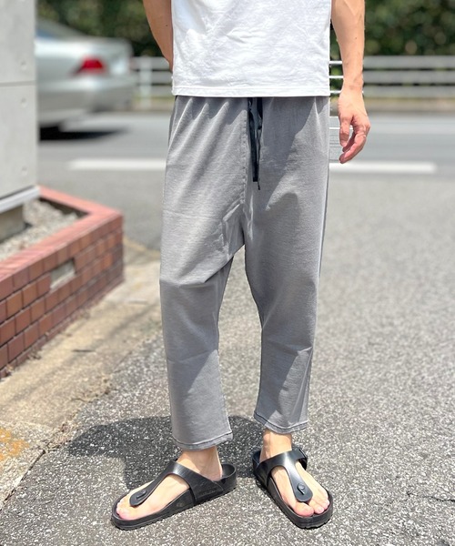 BEATJIVE(ビートジャイブ)の「クロップドパンツ ジョガーパンツ デニム ワイド&テーパード イージーパンツ ストレッチ 9分丈 アンクル丈 メンズ(デニムパンツ・メンズ・ネイビー/インディゴブルー/ブルー/ブラック系その他/ブルー系その他/ブルー系その他3/ブラック系その他2/ブルー系その他2・FREE/2/3)」の3枚目の写真