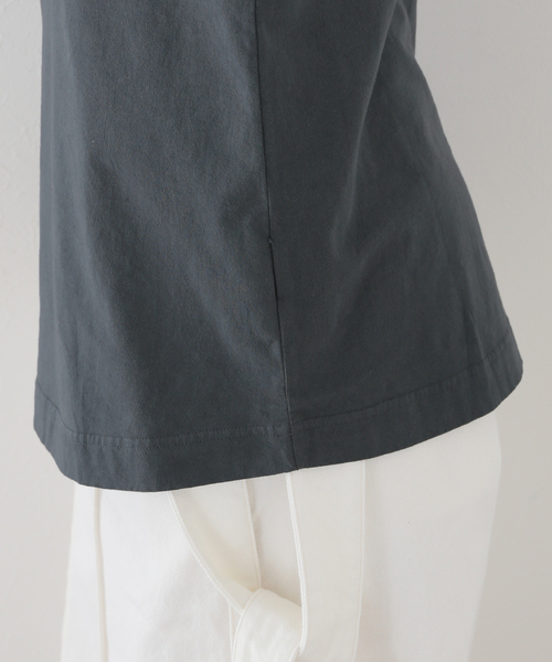R JUBILEE（アールジュビリー）の「【R JUBILEE/アール ジュビリー】LAYERED TEE：カットソー（Tシャツ/カットソー・レディース・チャコールグレー・FREE）」の18枚目の写真