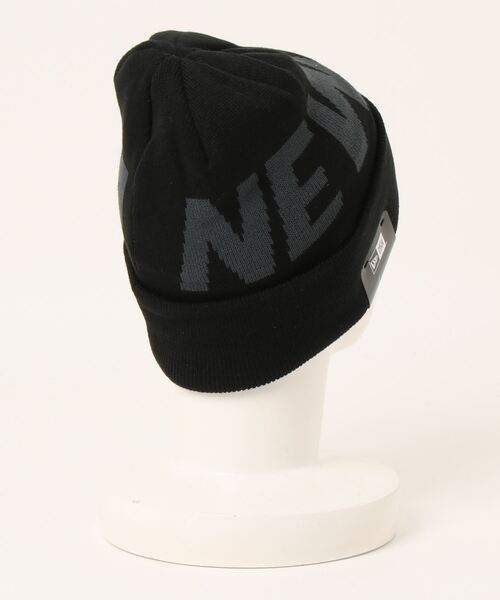 NEW ERA(ニューエラ)の「ニューエラ ニット帽 カフ ビッグロゴ(ニットキャップ/ビーニー・メンズ・ブラック系/ブラック/ネイビー/ホワイト・FREE)」の14枚目の写真