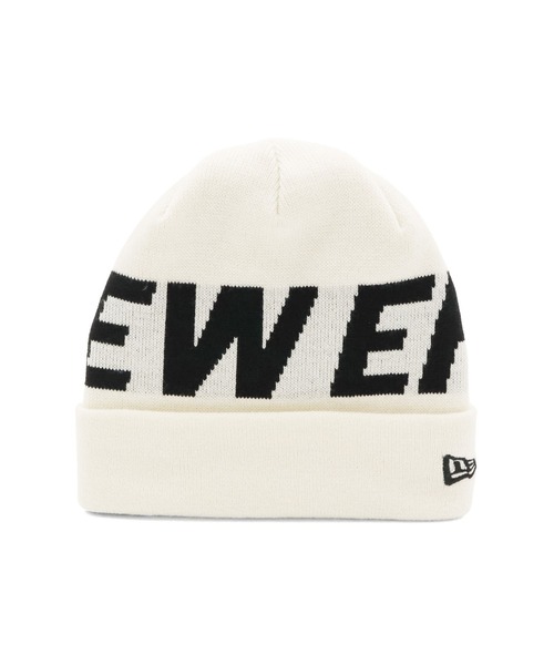 NEW ERA(ニューエラ)の「ニューエラ ニット帽 カフ ビッグロゴ(ニットキャップ/ビーニー・メンズ・ブラック系/ブラック/ネイビー/ホワイト・FREE)」の15枚目の写真