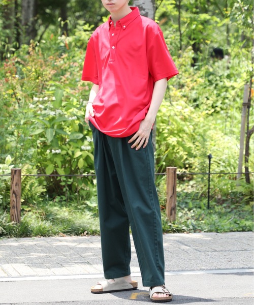 United Athle(ユナイテッドアスレ)の「【United Athle】4.7オンス スペシャル ドライ カノコ ポロシャツ(ボタンダウン)(ローブリード) 2022(ポロシャツ・メンズ・レッド/ブラック/ネイビー/ホワイト/ブルー・L/M/XL/S)」の20枚目の写真