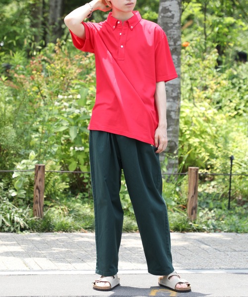 United Athle(ユナイテッドアスレ)の「【United Athle】4.7オンス スペシャル ドライ カノコ ポロシャツ(ボタンダウン)(ローブリード) 2022(ポロシャツ・メンズ・レッド/ブラック/ネイビー/ホワイト/ブルー・L/M/XL/S)」の21枚目の写真