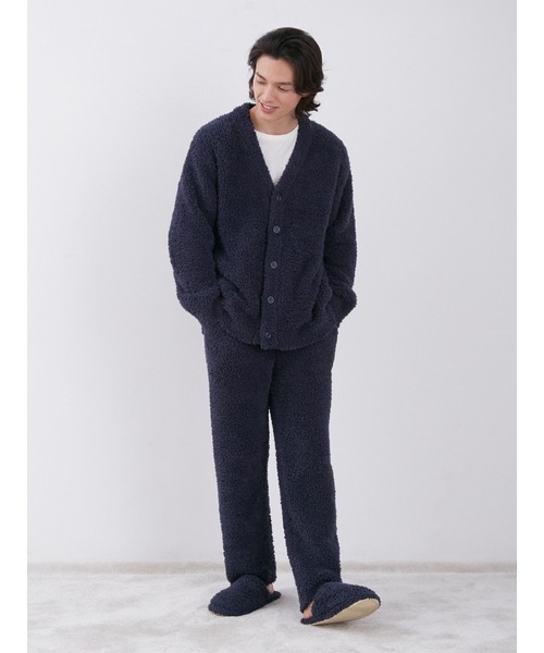 新品♡ ジェラートピケ♡ベーシックカーディガン＆ロングパンツセット　ネイビー ジェラートピケ オム GELATO PIQUE HOMME 【ラッピング済み】【HOMME