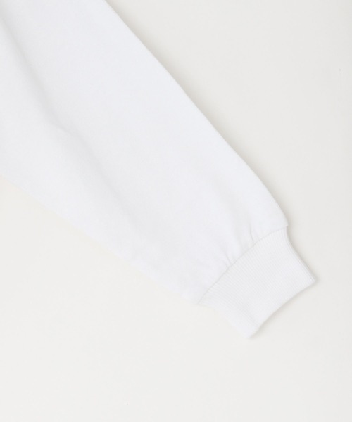 LOWRYS FARM(ローリーズファーム)の「アソートロゴプリントTシャツロングスリーブ 972445(Tシャツ/カットソー・キッズ・ブルー/アイボリー/グレー/ホワイト/チャコールグレー・110cm/120cm/130cm/140cm/150cm)」の15枚目の写真