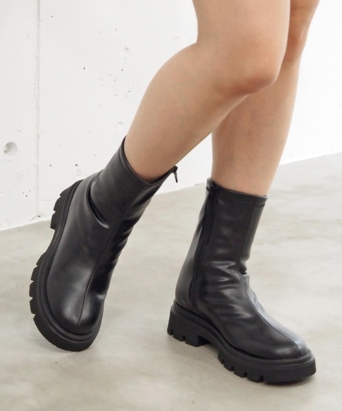 tiptop（ティップトップ）の「【2サイズ展開】アソートショートブーツ（ブーツ・レディース・ブラック/アイボリー/ブラウン/ブラック系その他/ブラウン系その他・M/L）」の20枚目の写真