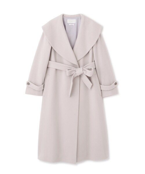 PROPORTION BODY DRESSING（プロポーションボディドレッシング）の「ガウンロングコート / 1213252005（ステンカラーコート・レディース・グレー系その他/パープル系その他/ベージュ・SMALL/MEDIUM）」の4枚目の写真