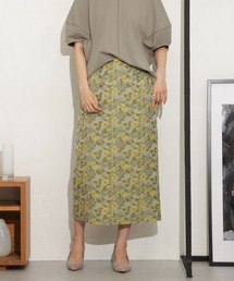 NANO universe | フラワージャカードタイトスカート(スカート)