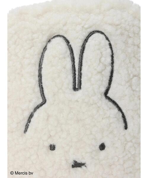Green Parks(グリーンパークス)の「miffy/ボアスクエアポーチ(ポーチ・レディース・オフホワイト・FREE)」の13枚目の写真