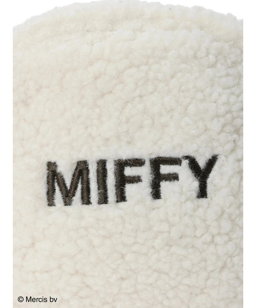 Green Parks(グリーンパークス)の「miffy/ボアスクエアポーチ(ポーチ・レディース・オフホワイト・FREE)」の6枚目の写真
