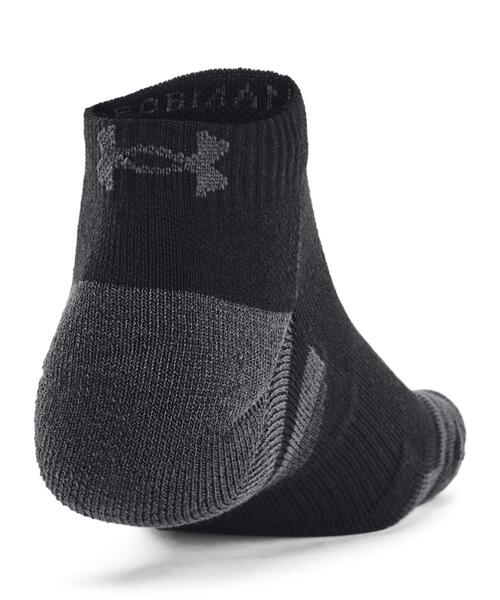 UNDER ARMOUR(アンダーアーマー)の「UAパフォーマンステック ローカット ソックス (3足セット)(トレーニング/メンズ/レディース)(ソックス/靴下・レディース・ブラック・M/L)」の3枚目の写真