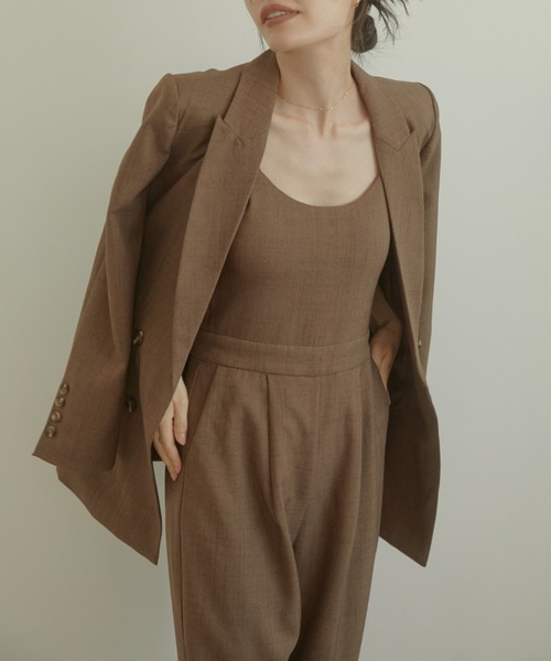 ACYM（アシーム）の「Latte color slim オールインワン（つなぎ/オールインワン・レディース・ブラウン/ベージュ・FREE）」の17枚目の写真