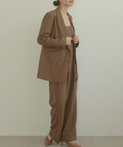 ACYM（アシーム）の「Latte color slim オールインワン（つなぎ/オールインワン・レディース・ブラウン/ベージュ・FREE）」の13枚目の写真