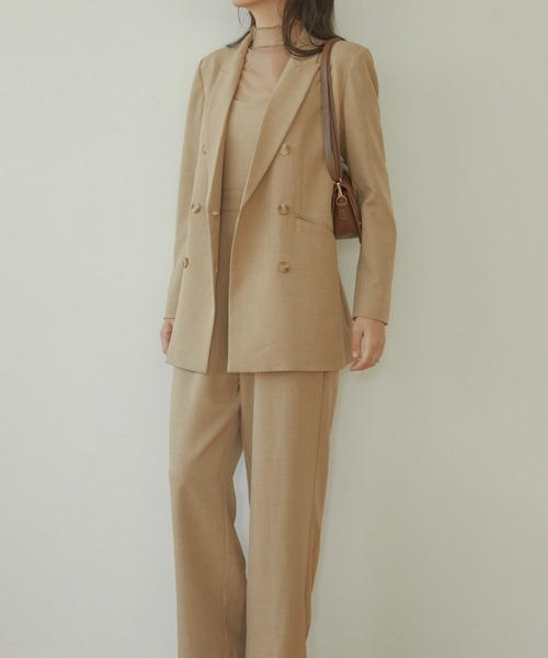 ACYM（アシーム）の「Latte color slim オールインワン（つなぎ/オールインワン・レディース・ブラウン/ベージュ・FREE）」の10枚目の写真