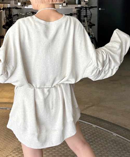 Alley by w closet(アリーバイダブルクローゼット)の「【Alley】パールビスチェ(その他トップス・レディース・オフホワイト・FREE)」の3枚目の写真