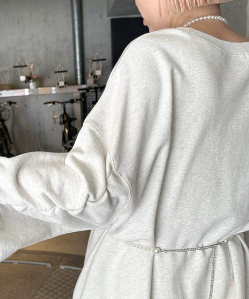 Alley by w closet(アリーバイダブルクローゼット)の「【Alley】パールビスチェ(その他トップス・レディース・オフホワイト・FREE)」の4枚目の写真