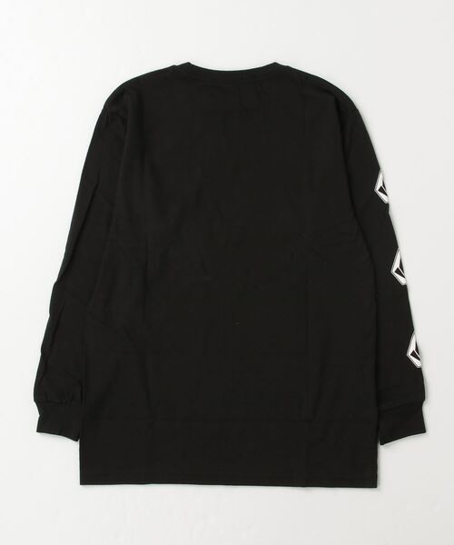 VOLCOM（ボルコム）の「VOLCOM/ボルコム ICONIC STONE LST クルーネック 長袖Tシャツ C3612309（Tシャツ/カットソー・キッズ・ブラック・S/M/L/XL）」の2枚目の写真