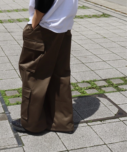 BLAYMORE(ブレイモア)の「String Cord Cargo Pants(その他パンツ・レディース・カーキ・1)」の7枚目の写真