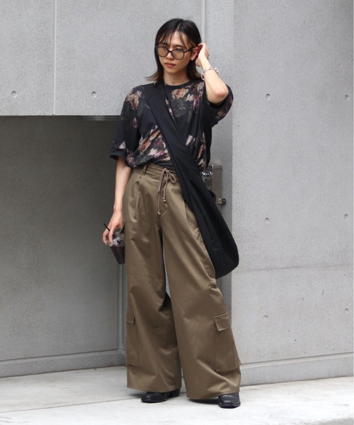 BLAYMORE(ブレイモア)の「String Cord Cargo Pants(その他パンツ・レディース・カーキ・1)」の10枚目の写真