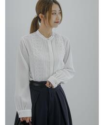 Te chichi（テチチ）の「金釦フロントレースブラウス（シャツ/ブラウス）」