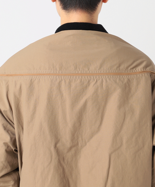 TOWNCRAFT（タウンクラフト）の「【TOWNCRAFT / タウンクラフト】別注 オーバーサイズ ダービージャケット（ブルゾン・メンズ・ブラック/ベージュ・MEDIUM/LARGE）」の22枚目の写真