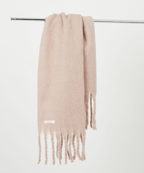 FREAK'S STORE(フリークスストア)の「限定展開 カラー ボリューム マフラー(マフラー・レディース・ブラック/オフホワイト/サックスブルー/ベージュ/グリーン・ONE SIZE)」の1枚目の写真