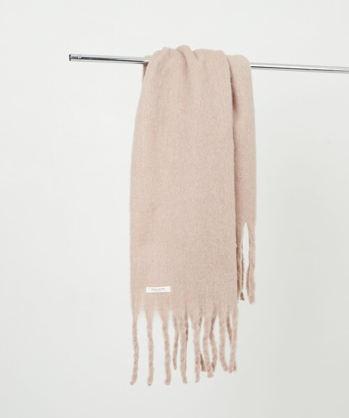 FREAK'S STORE(フリークスストア)の「限定展開 カラー ボリューム マフラー(マフラー・レディース・ブラック/オフホワイト/サックスブルー/ベージュ/グリーン・ONE SIZE)」の10枚目の写真