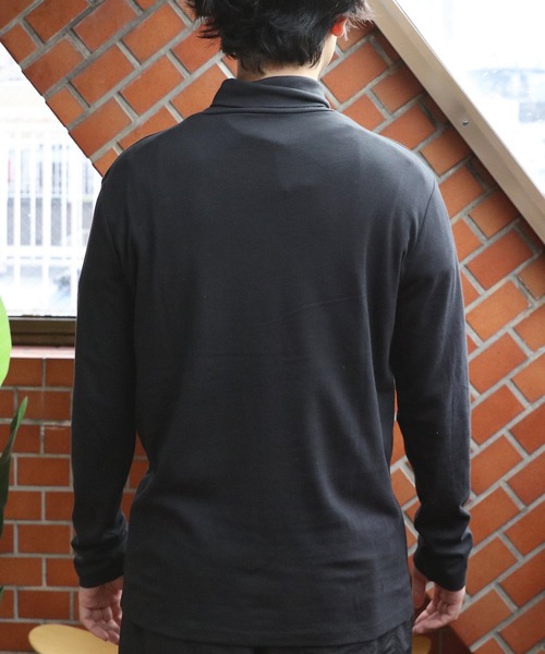 8(eight)(エイト)の「スムースタートルロンT(Tシャツ/カットソー・メンズ・ホワイト/グレー系その他/ネイビー/グリーン/ブラック/杢グレー・X-LARGE/MEDIUM/LARGE)」の22枚目の写真