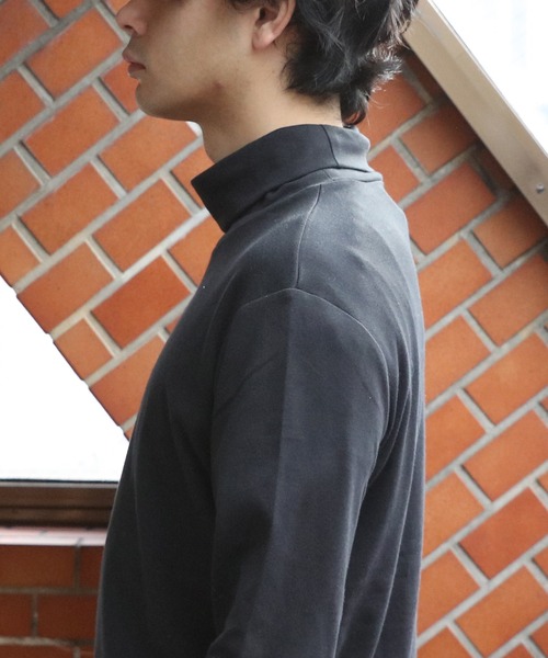 8(eight)(エイト)の「スムースタートルロンT(Tシャツ/カットソー・メンズ・ホワイト/グレー系その他/ネイビー/グリーン/ブラック/杢グレー・X-LARGE/MEDIUM/LARGE)」の19枚目の写真