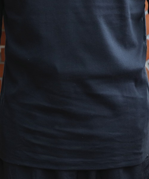 8(eight)(エイト)の「スムースタートルロンT(Tシャツ/カットソー・メンズ・ホワイト/グレー系その他/ネイビー/グリーン/ブラック/杢グレー・X-LARGE/MEDIUM/LARGE)」の15枚目の写真