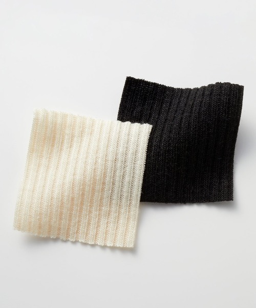 フェリシモMama(フェリシモママ)の「Moredde 見せインナーなのに授乳ができる 胸チラしにくいカップ付きテレコリブタンクトップ(マタニティウェア/グッズ・レディース・ホワイト/ブラック・MEDIUM/LARGE/X-LARGE)」の17枚目の写真