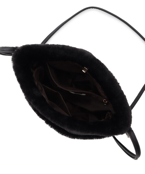 SHOO・LA・RUE(シューラルー)の「◆シーズンムード高まる フェイクファー ショルダーバッグ(ショルダーバッグ・レディース・ベージュ系2/ブラウン系1/アイボリー系2/ブラック系2/グレー系2・00)」の20枚目の写真