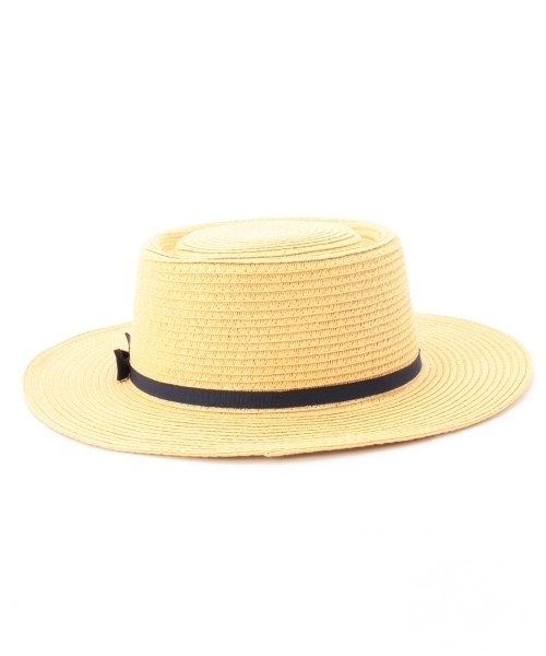 grove(グローブ)の「ペーパーカンカンハット(ハット・レディース・ブルー/ベージュ/ホワイト・00)」の8枚目の写真