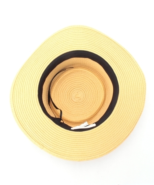 grove(グローブ)の「ペーパーカンカンハット(ハット・レディース・ブルー/ベージュ/ホワイト・00)」の4枚目の写真