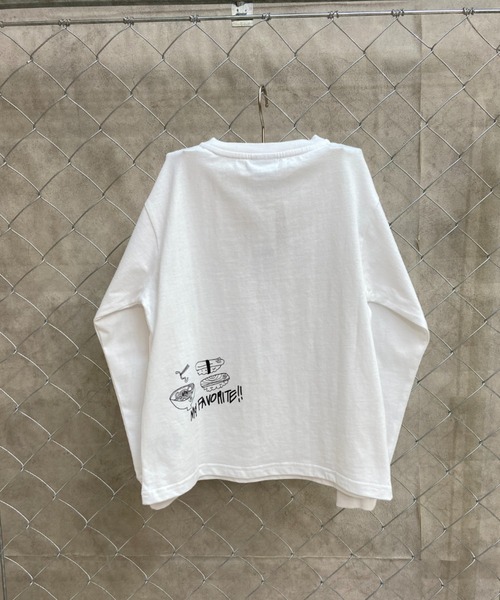 ムラサキスポーツ by RiY（ムラサキスポーツバイアールアイワイ）の「OP/オーピー キッズ ロンT DTEE 583073（Tシャツ/カットソー・キッズ・ホワイト/ブラック・120cm/150cm/110cm/160cm/100cm/140cm/130cm）」の11枚目の写真