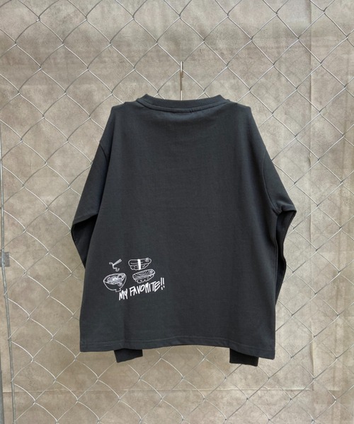 ムラサキスポーツ by RiY（ムラサキスポーツバイアールアイワイ）の「OP/オーピー キッズ ロンT DTEE 583073（Tシャツ/カットソー・キッズ・ホワイト/ブラック・120cm/150cm/110cm/160cm/100cm/140cm/130cm）」の14枚目の写真