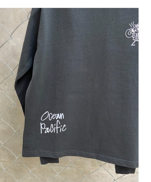 ムラサキスポーツ by RiY（ムラサキスポーツバイアールアイワイ）の「OP/オーピー キッズ ロンT DTEE 583073（Tシャツ/カットソー・キッズ・ホワイト/ブラック・120cm/150cm/110cm/160cm/100cm/140cm/130cm）」の16枚目の写真