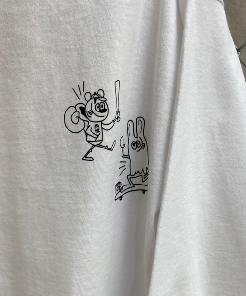 ムラサキスポーツ by RiY（ムラサキスポーツバイアールアイワイ）の「OP/オーピー キッズ ロンT DTEE 583073（Tシャツ/カットソー・キッズ・ホワイト/ブラック・120cm/150cm/110cm/160cm/100cm/140cm/130cm）」の12枚目の写真